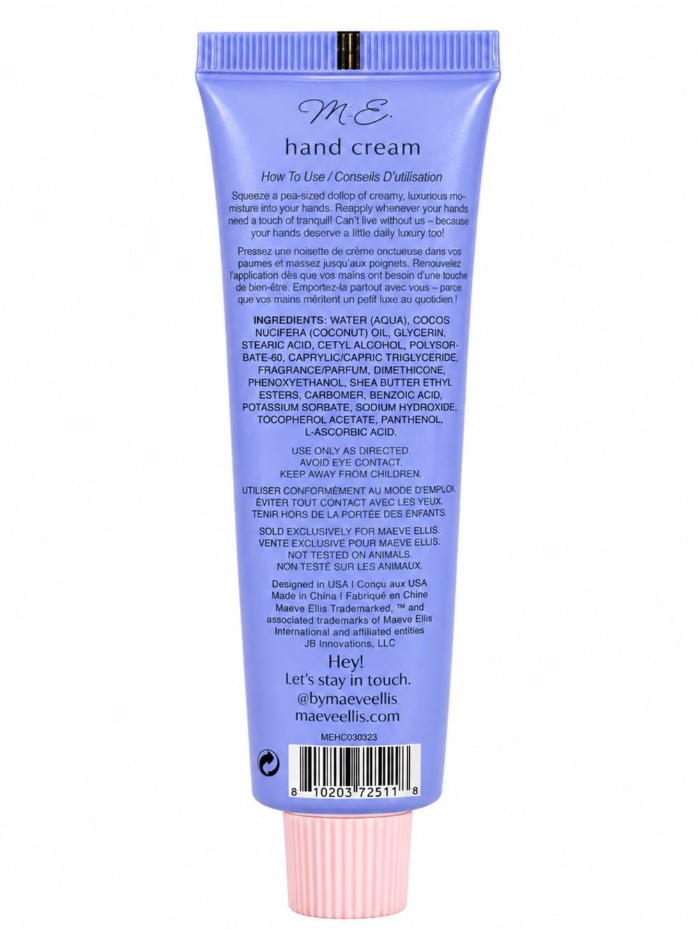 MAEVE ELLIS Serafine Hand Cream Mini 1oz BRAND NEW - Picture 4 of 4